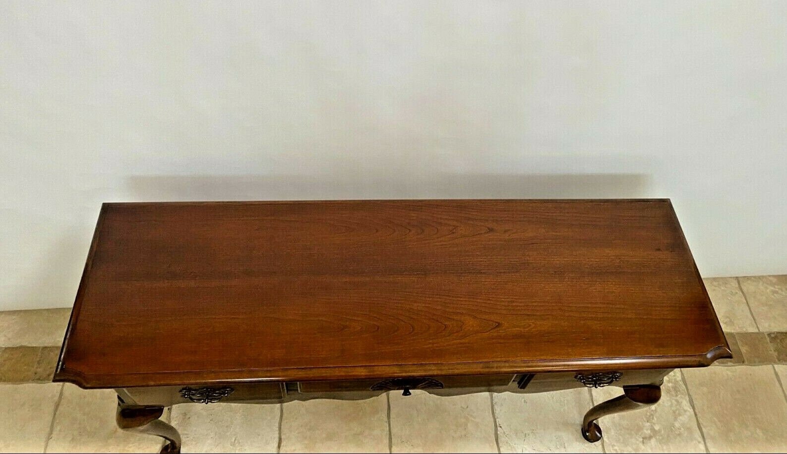 Vintage Sofa Table by Thomasville Furniture Three Drawers Etsy