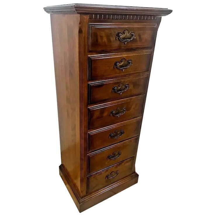 Vintage Ethan Allen Lingerie Dresser Chest Jewelry Organizer