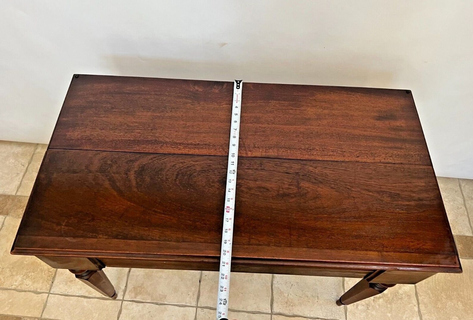 Colonial Mfg Co Mahogany Desk Secretary Pull Out Pad Etsy