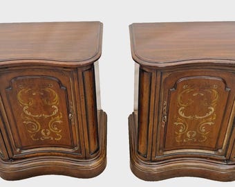 Vintage IKEA 1990s Ramberg Plywood & Glass Square Bedside Table
