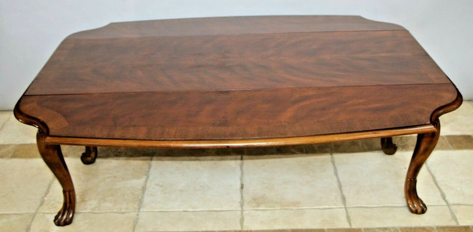 Drexel Coffee Table Heritage Devoncourt Drop Side Solid Walnut Etsy
