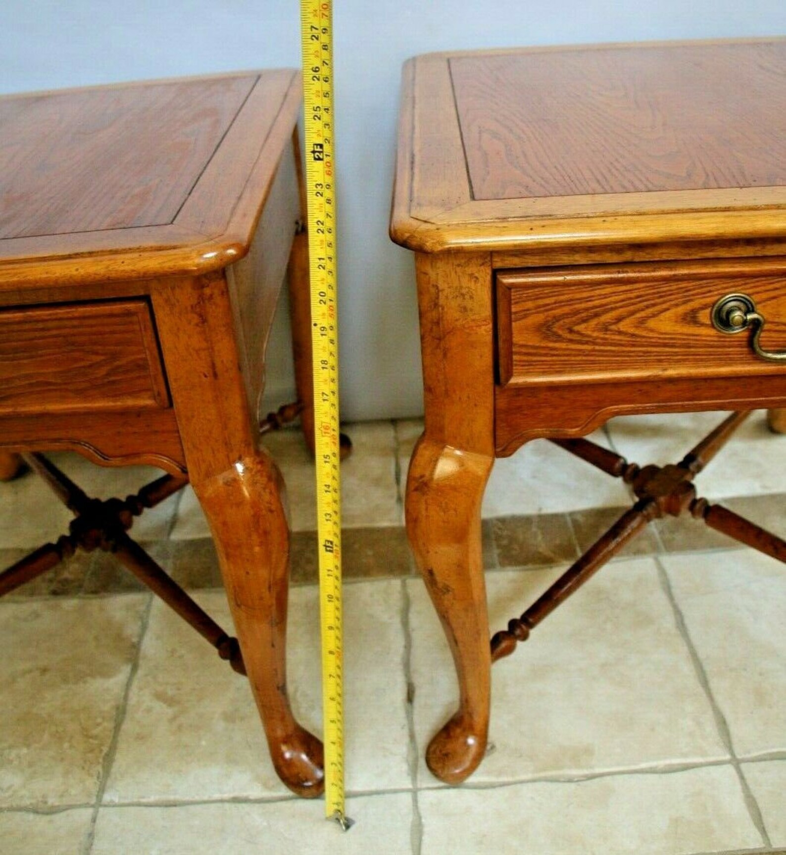 Vintage Bernhardt Furniture Nightstands Side Tables Matching Etsy