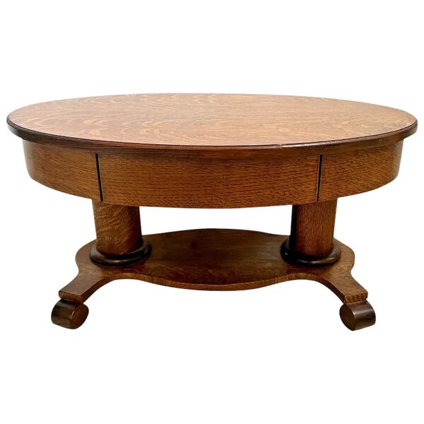 Oval Coffee Table Etsy