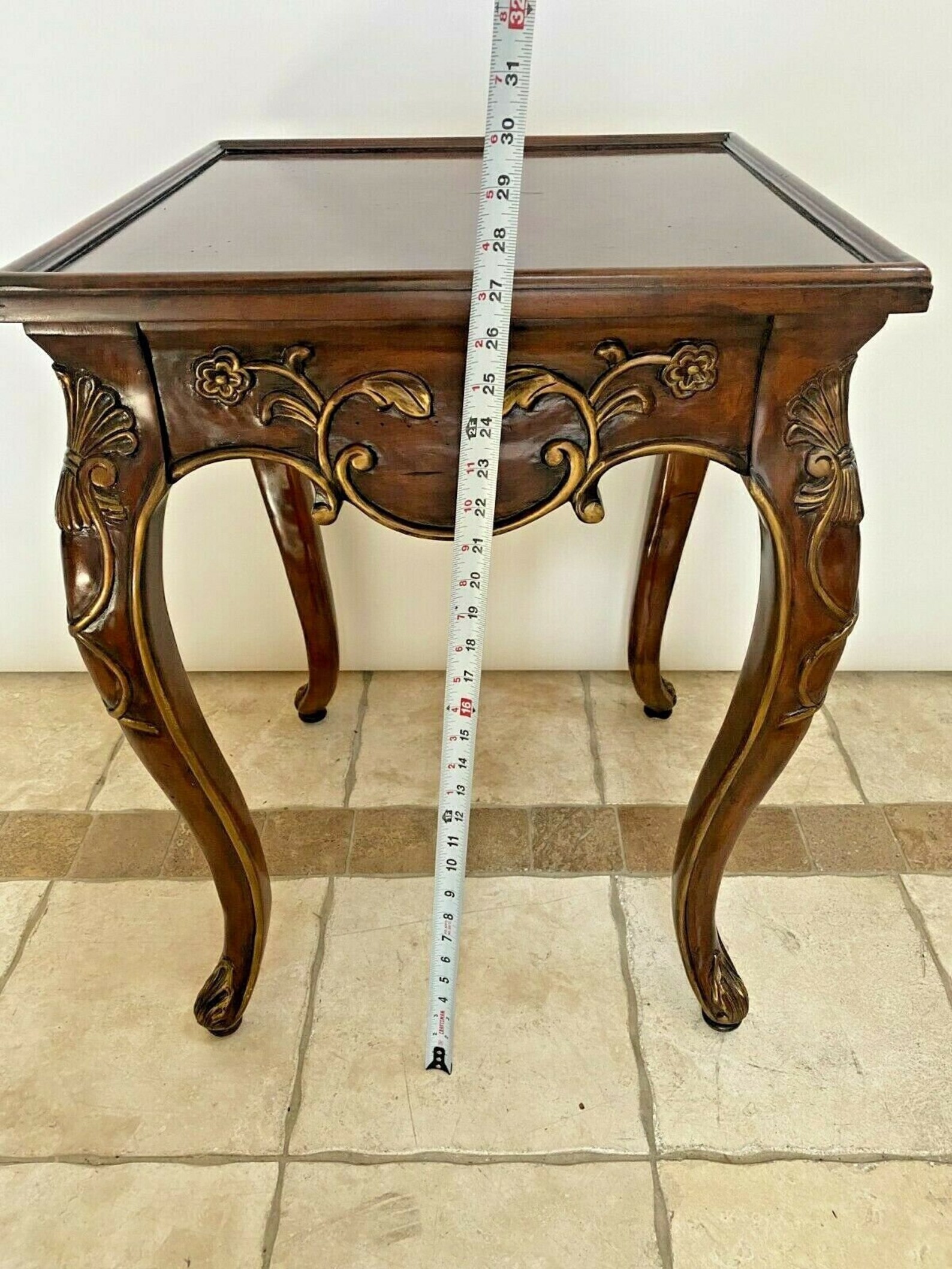 Hekman Furniture Table With Drawer Square Top French Country Etsy