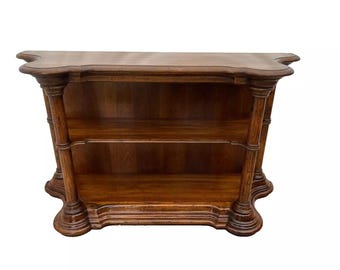Gorgeous Vintage Heritage Grand Tour Sofa Table Console Hall Table Shelves
