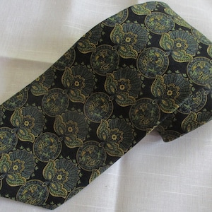 Bert Pulitzer COLLECTOR&#39;S Edition for  FOLEY&#39;S silk floral tie Made in USA
