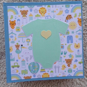 6x6 Baby Boy Scrapbook Album