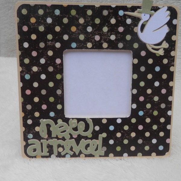 Embellished 3.5 x 3.5 Baby Picture Frame