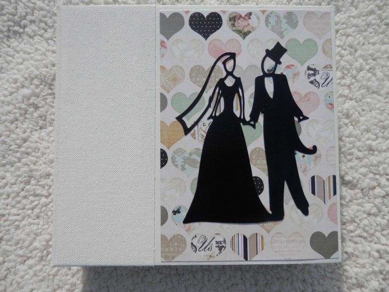 6x6 Chipboard Wedding Chipboard Scrapbook Album