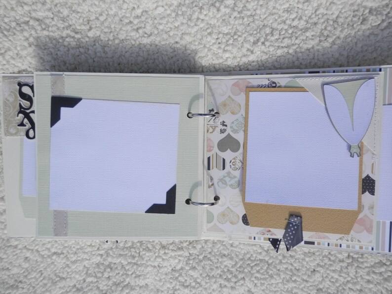 6x6 Chipboard Wedding Chipboard Scrapbook Album