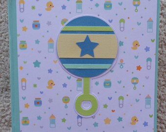 6x6 Baby Boy Scrapbook