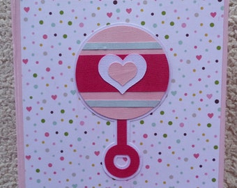 6x6  Baby Girl Scrapbook Photo Album