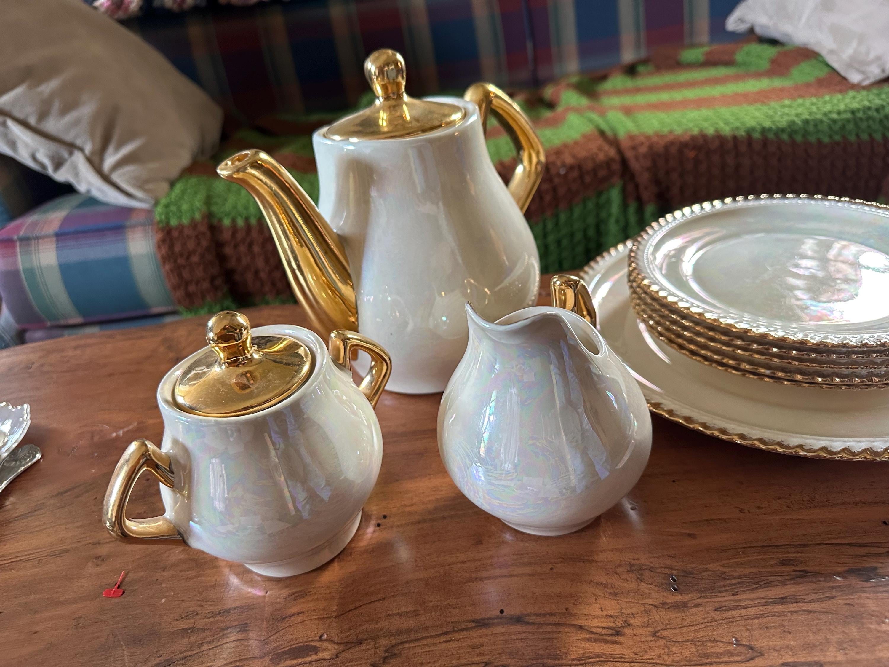 Pearl china tea set - Etsy 日本