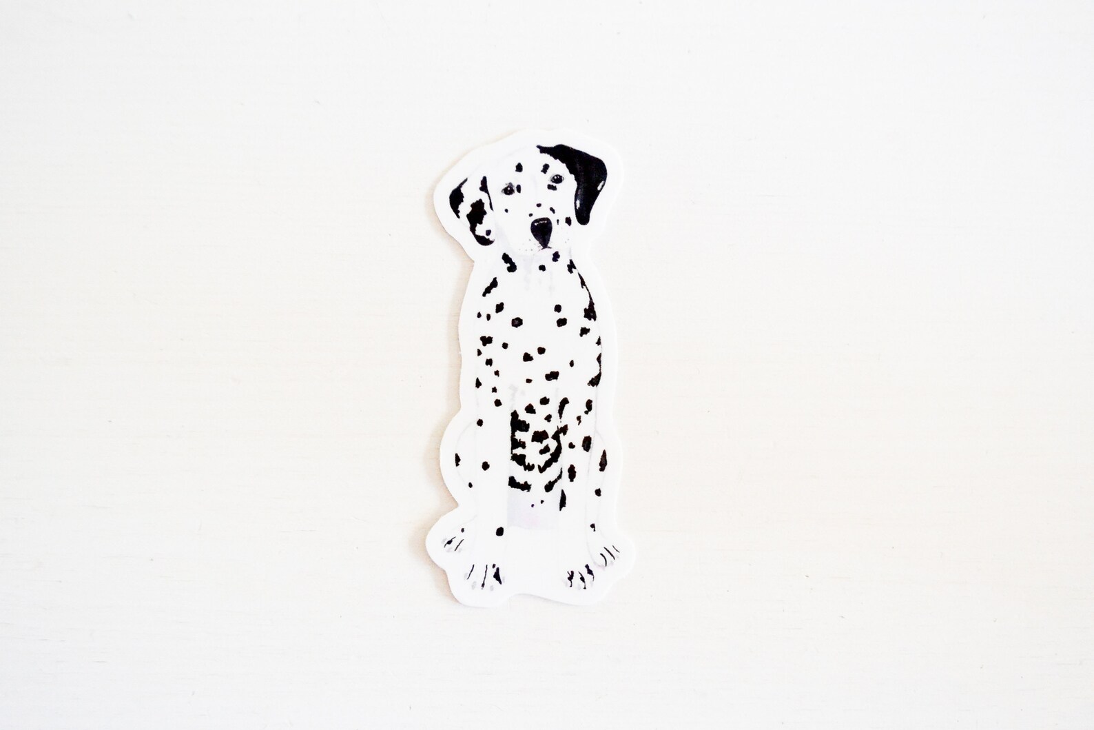 Dalmatian Sticker Die Cut 3x1.33 Handmade Vinyl Etsy