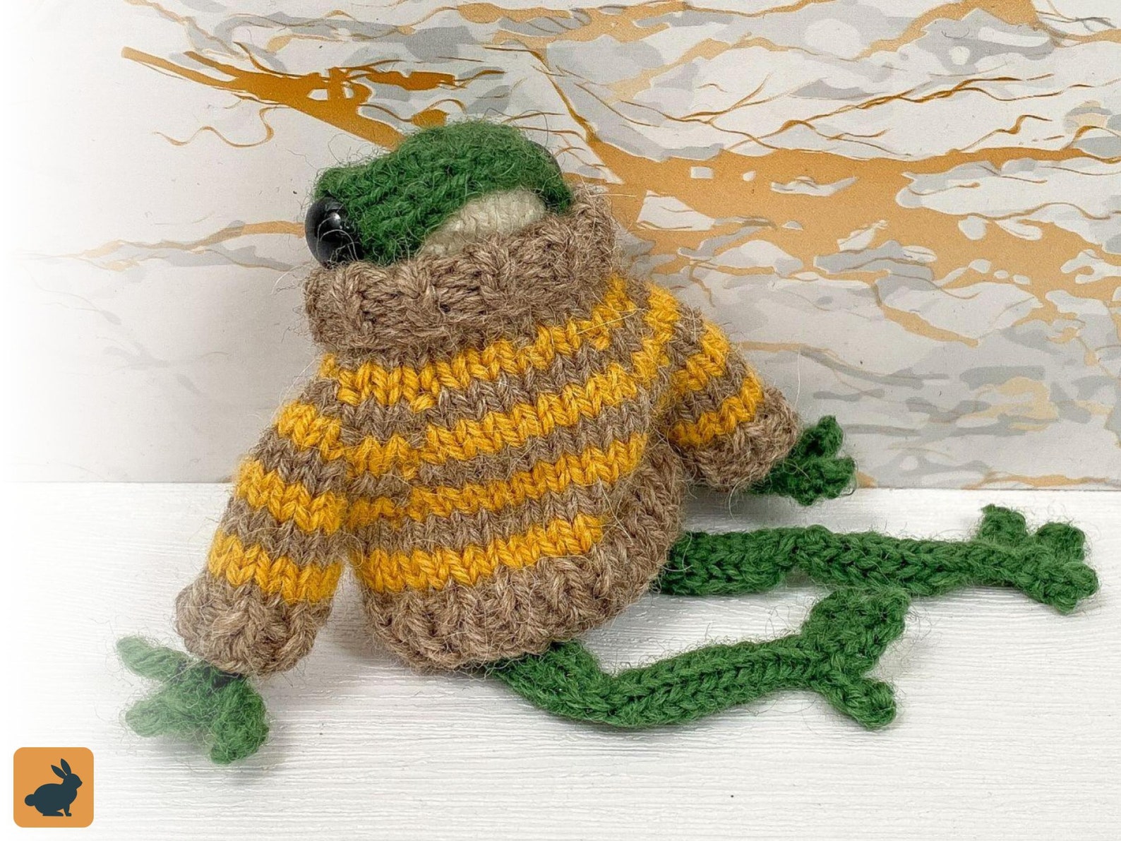 MADE TO ORDER Tiktok Frog Sweater Amigurumi Handmade Knit Etsy