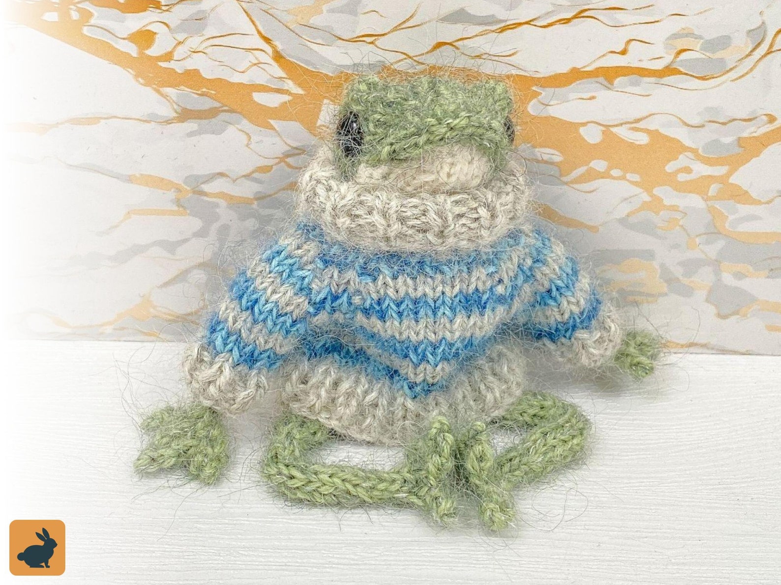 MADE TO ORDER Tiktok Frog Sweater Amigurumi Handmade Knit Etsy