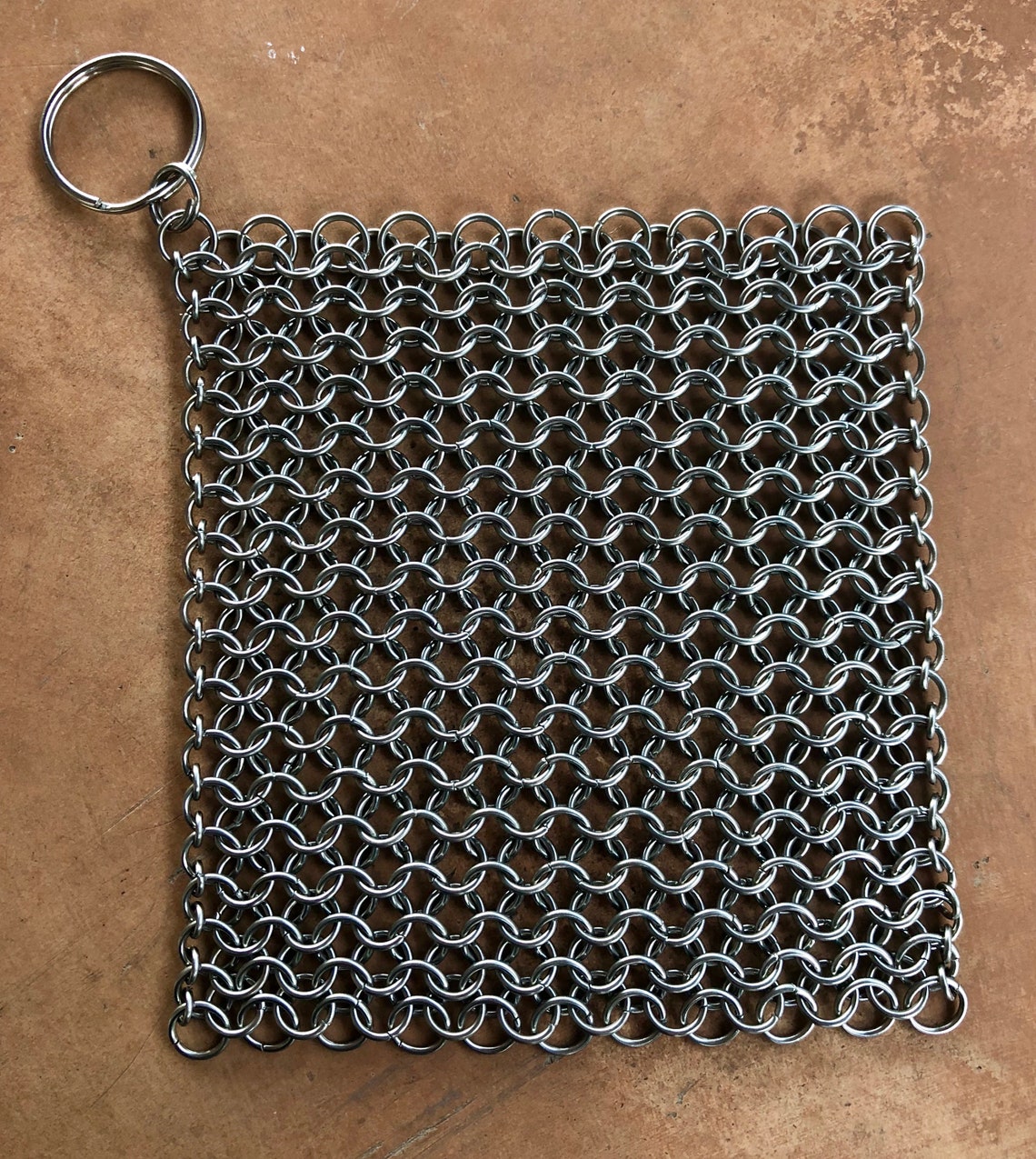 Chainmail Cast Iron Scrubber Etsy