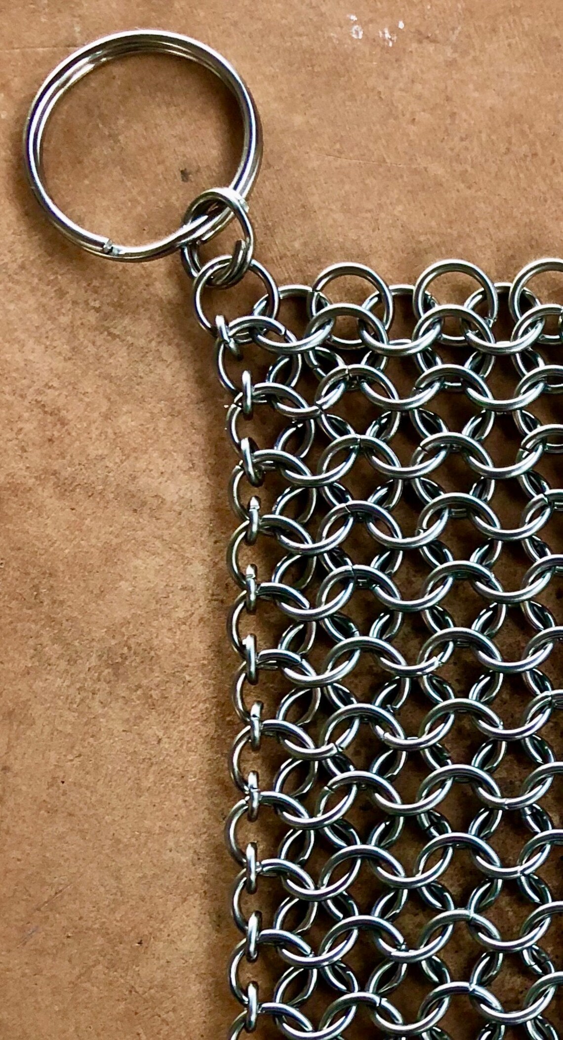 Chainmail Cast Iron Scrubber Etsy