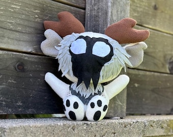 Wendigo plush, cryptid plushie, Minnesota urban legend, stuffed monster