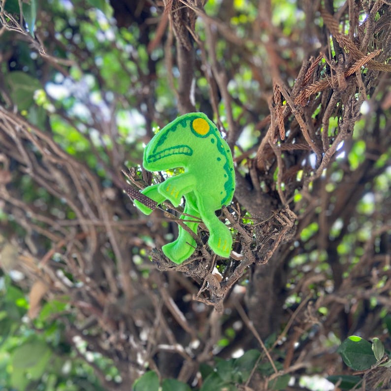 This cryptid is scary cute! Scary enough to be a monster, but cute enough not to scare the little guys!
