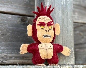 Skunk Ape of Florida, urban legend, state cryptid doll