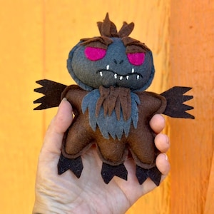 Enfield Horror of Illinois, cryptid plush, urban legend monster