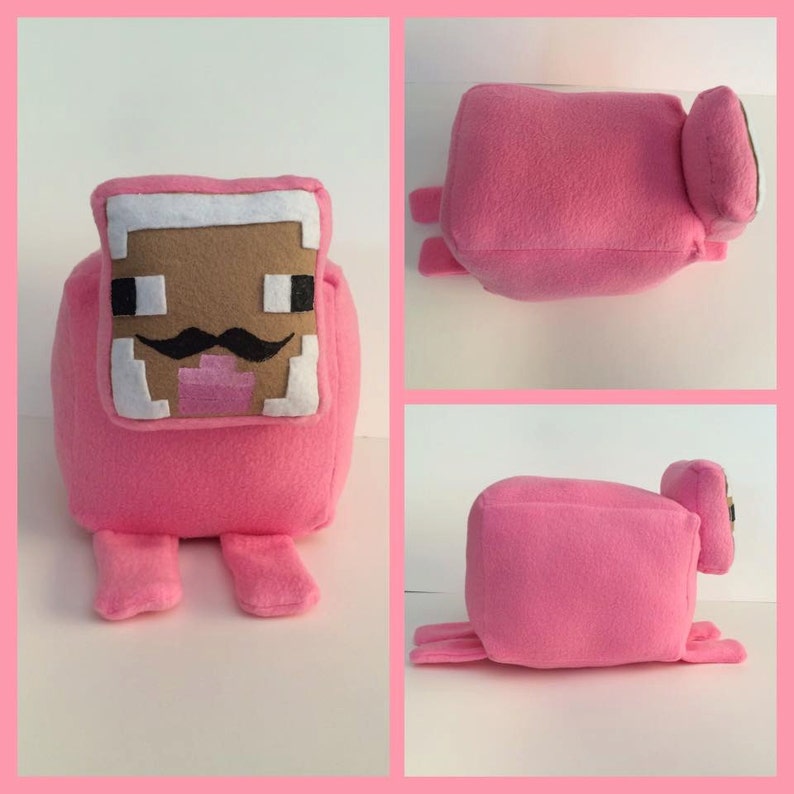 Pink Sheep You Tuber Plushie Stuffie Loaf | Etsy