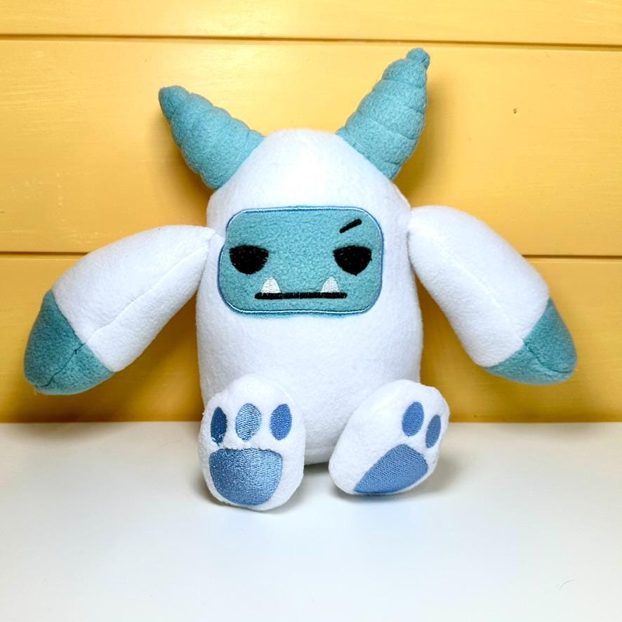 Yeti Plush Monster Perfect Companion for Your Cryptid Collection