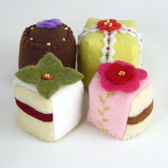 Tea Party Pretend Food Felt Food Kids
