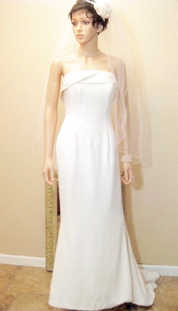 vintage couture wedding dress