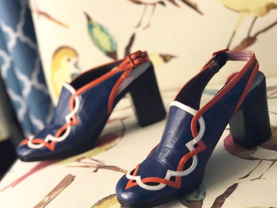 Rare Vintage 60s Jerry Edouard Shoes Size 5. Mod A