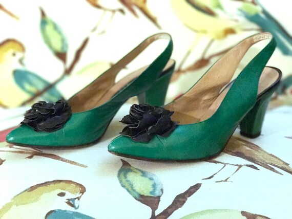 green party shoes uk