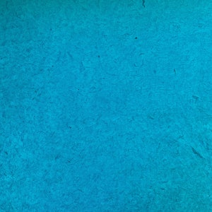 Handmade Lokta Paper Sheet - Dark Turquoise (55 gsm)