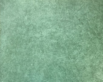 Faded Jades | Lokta Handmade Paper | Clearance Seconds (HAS FAULTS)  | Full Sheets 20 x 30 in