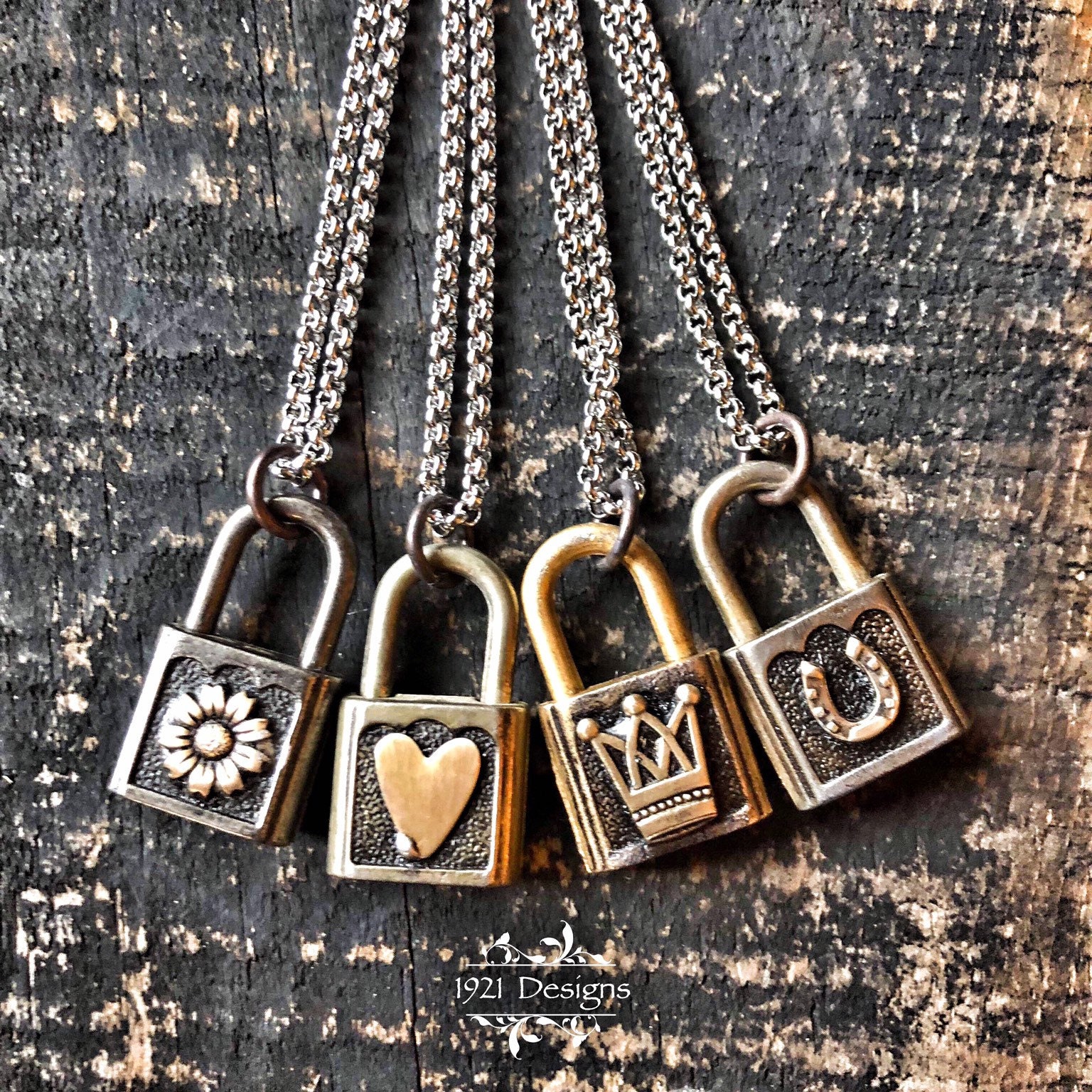Vintage Padlock Necklace Jewelry Necklaces Padlock Necklace
