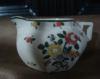 Vintage Kitchenware Royal Doulton Covered Casserole Octagon Shape Vintage Collectible Royal Doulton #4441 Possible Old Leeds Spray
