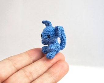 Micro Crocheted Cat