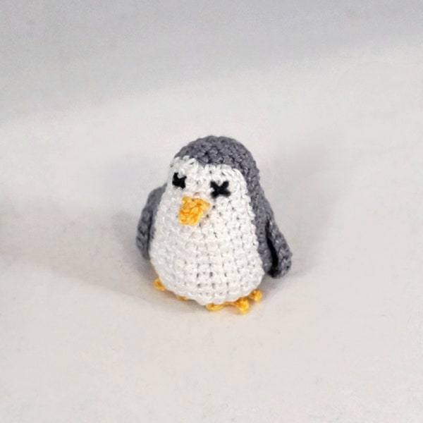 Micro Crocheted Penguin