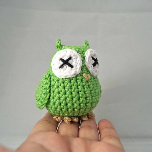 Medium Crocheted Owl