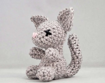 Small Crocheted Cat