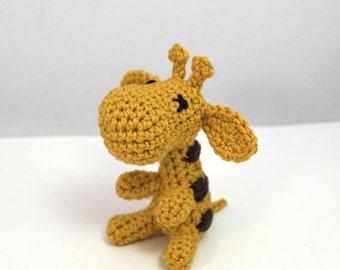 Small Crocheted Giraffe