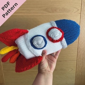 Space Rocket Knitting machine pattern - Addi express/Sentro
