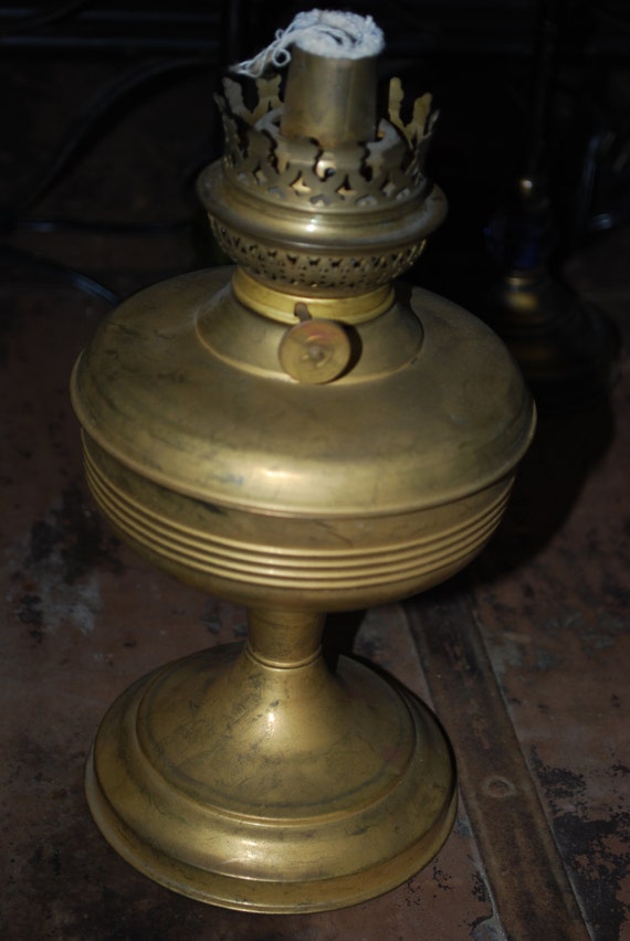 antique kerosene lamps