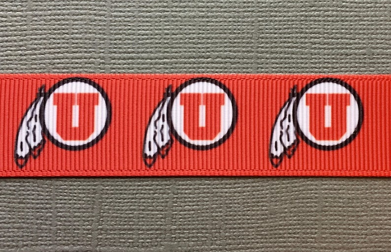 5 10 YARDS SHIP FROM USA UNIVERSITY OF TEXAS LONGHORN 7//8/" GROSGRAIN RIBBON 1