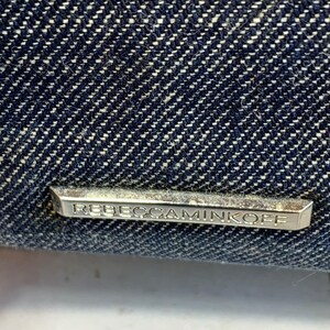 Rebecca Minkoff Sofia Drawstring Backpack Denim Multi-Color Tassels immagine 11