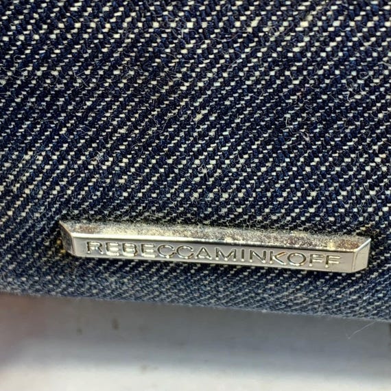 Rebecca Minkoff Sofia Drawstring Backpack Denim M… - image 11