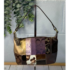 Y2k Coach Patchwork Bag - Etsy