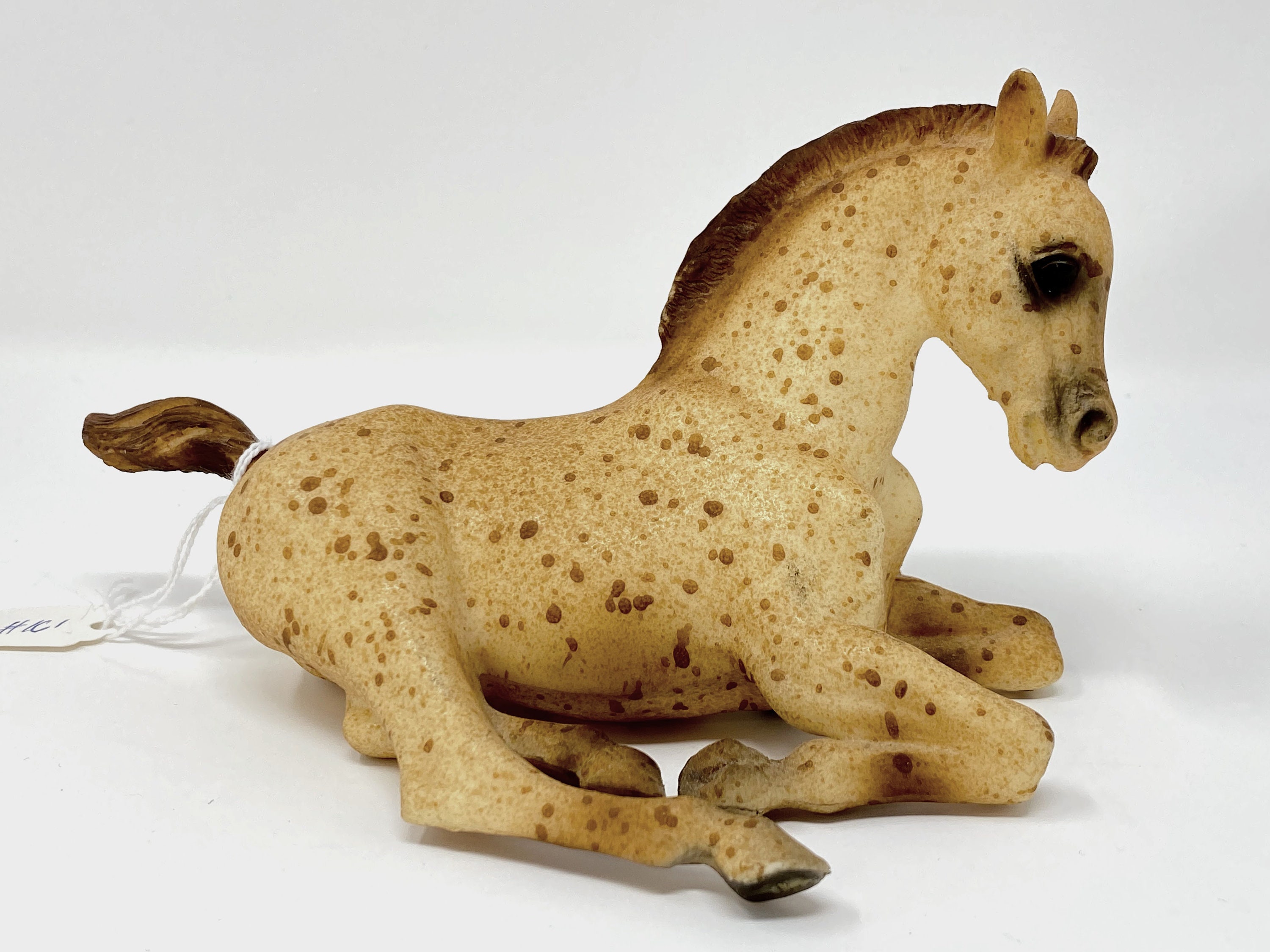 Vintage Breyer Lying Down Foal Red Roan 167 early 1970s Horse