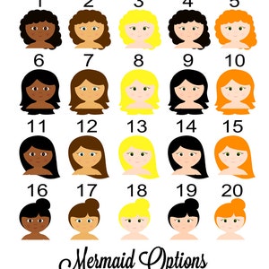 Personalized Mermaid Birthday Iron On Mermaid Iron On Under the Sea Iron On Digital and Printed Iron On Transfers Available image 2