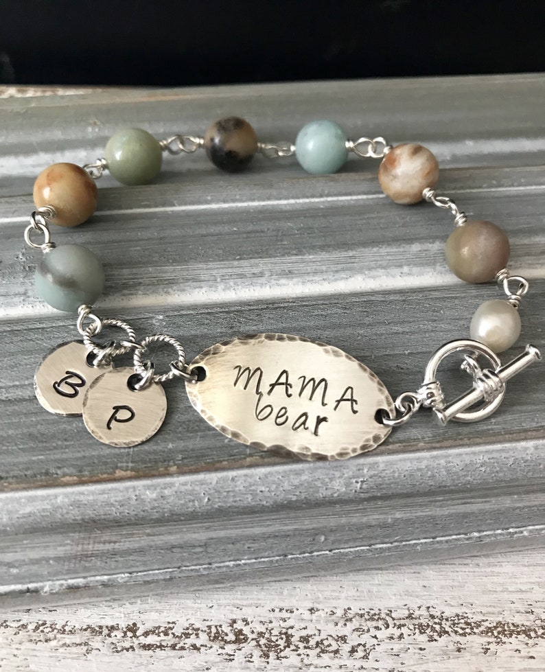 Personalized Mothers Bracelet Blessed Bracelet Custom Etsy